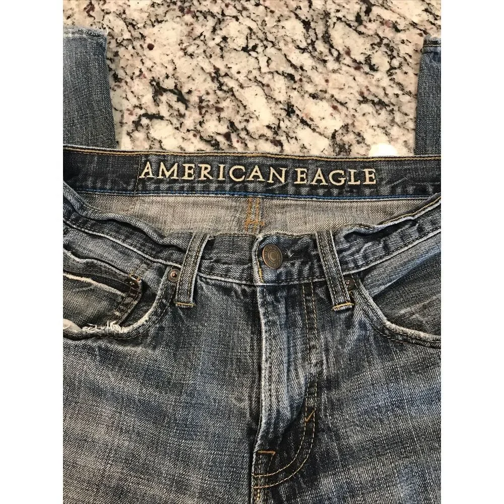 American Eagle Distressed‎ Original straight 28 x 30